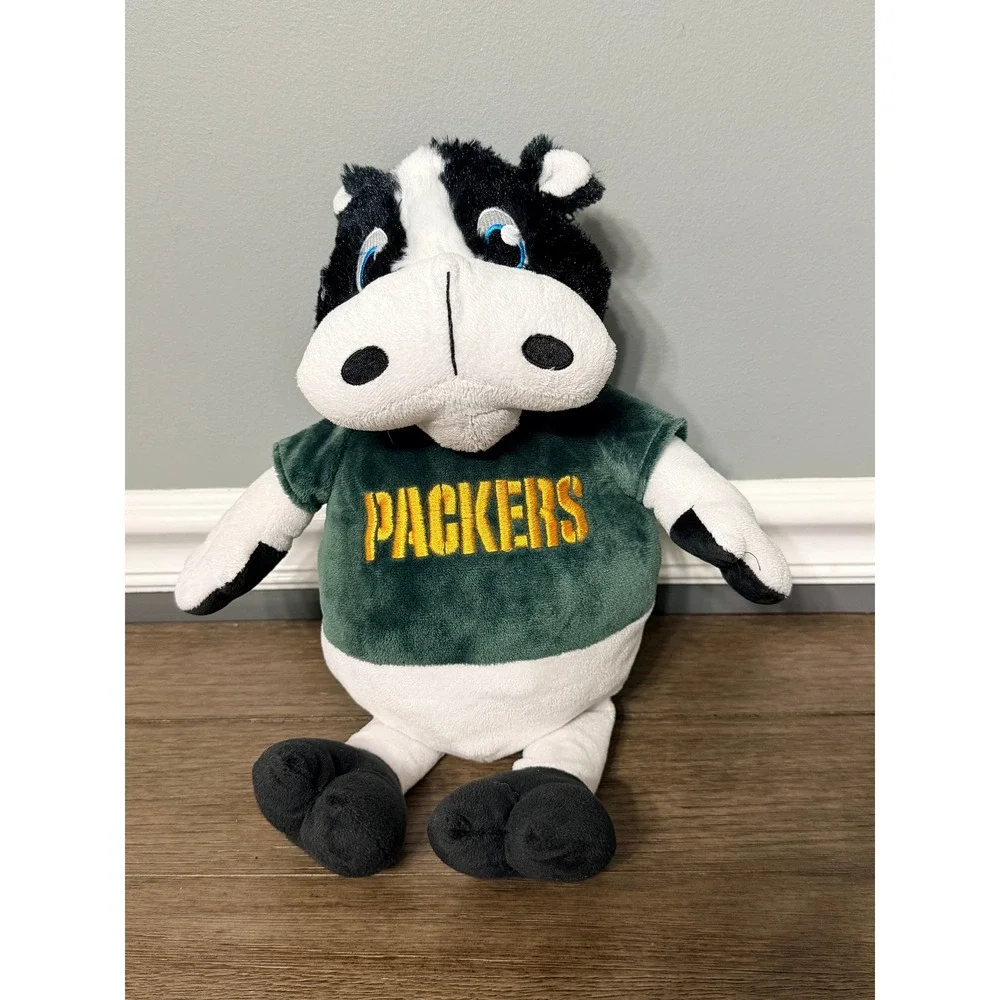 NFL Green Bay Packers Reversible Cow to‎ Football Plush